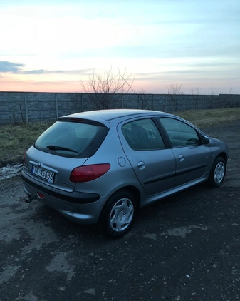 Peugeot 206 cena 7900 przebieg: 60800, rok produkcji 2003 z Piła małe 254
